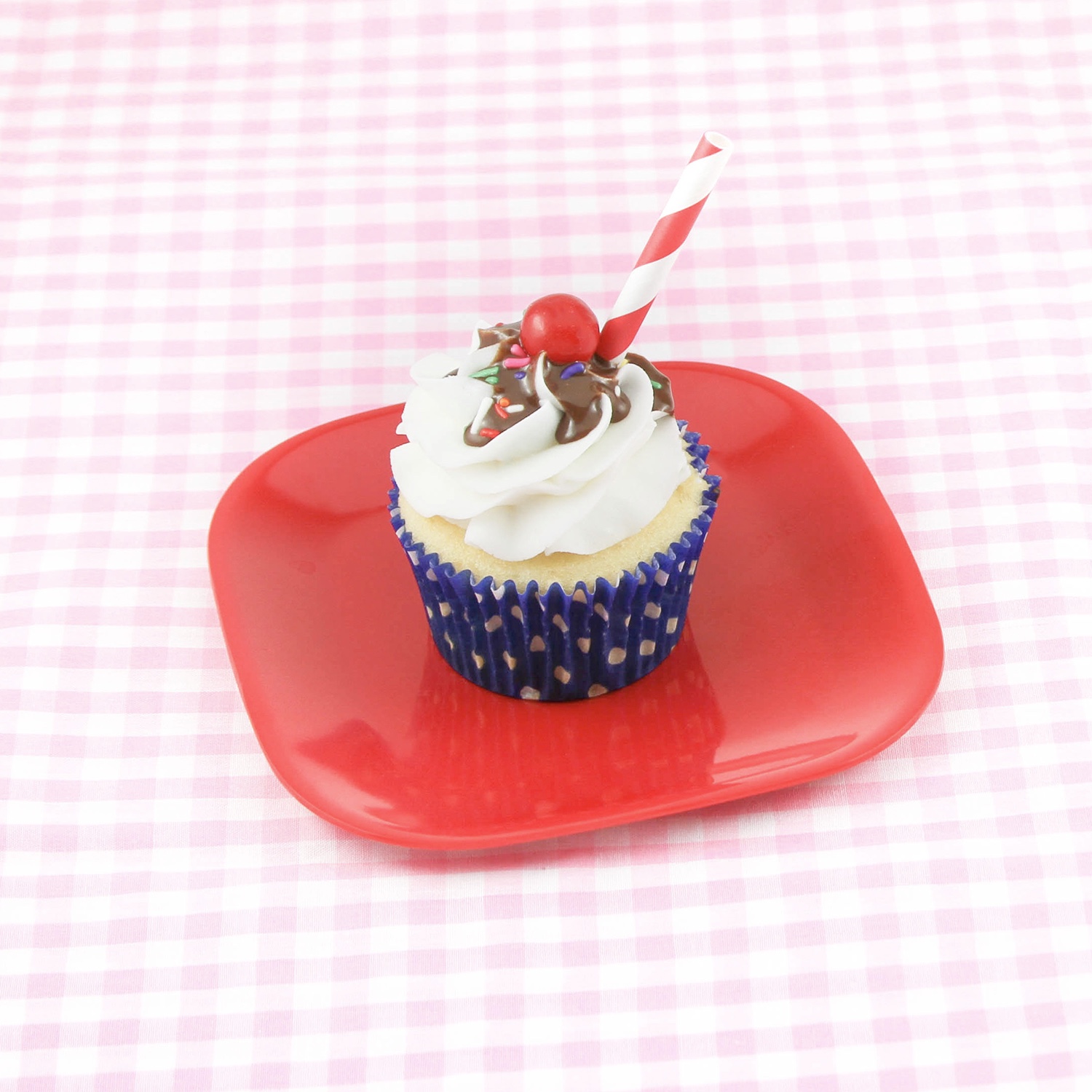 Ice Cream Sundae Cupcake