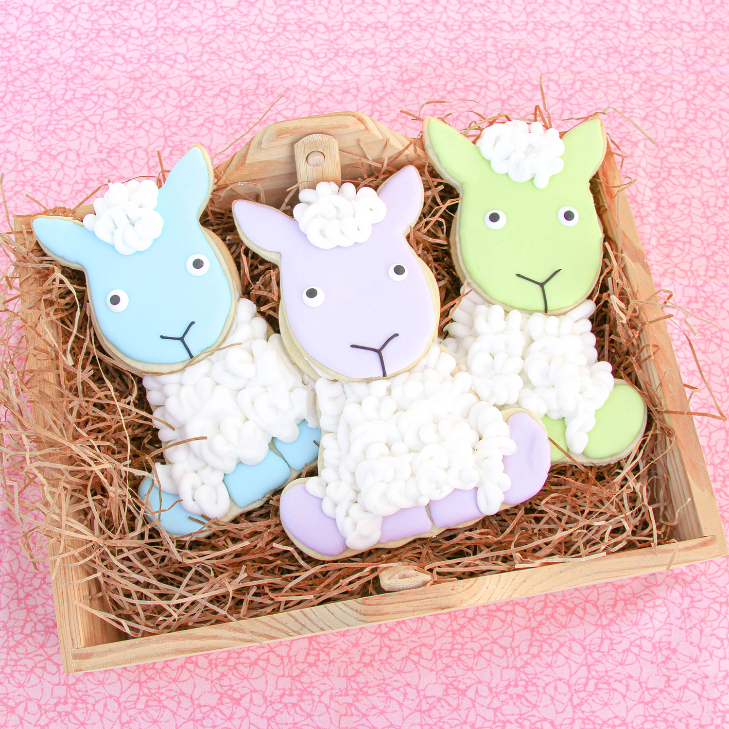 chinese new year sheep cookies