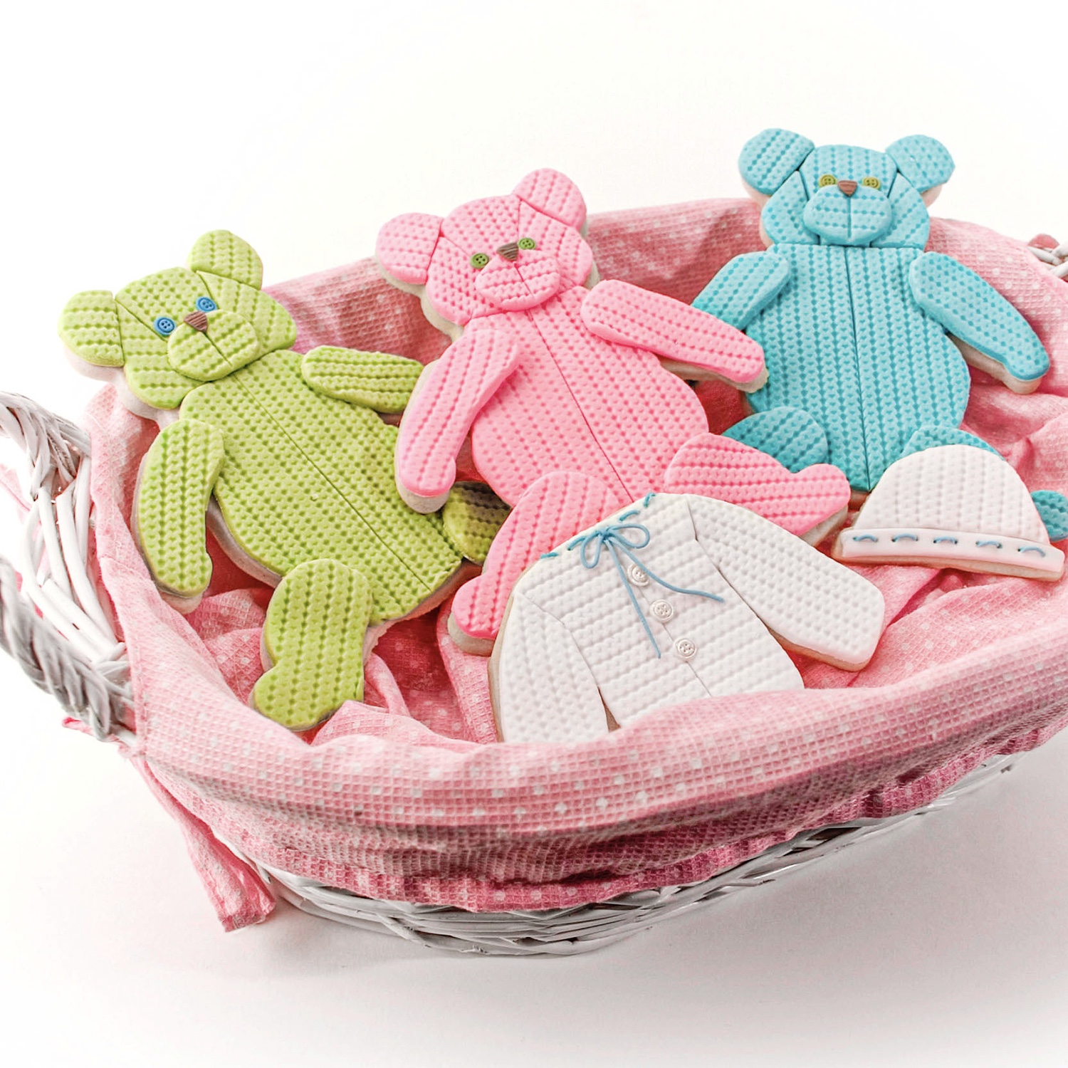 Fondant Bear Cookies