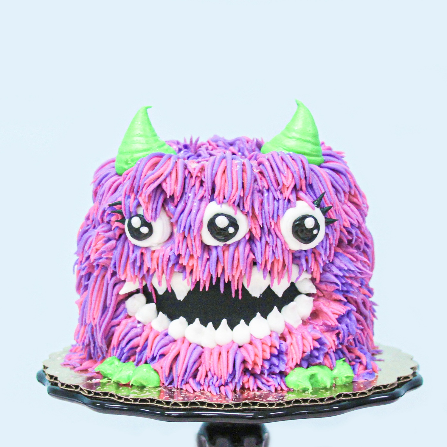 Neon Monster Cake