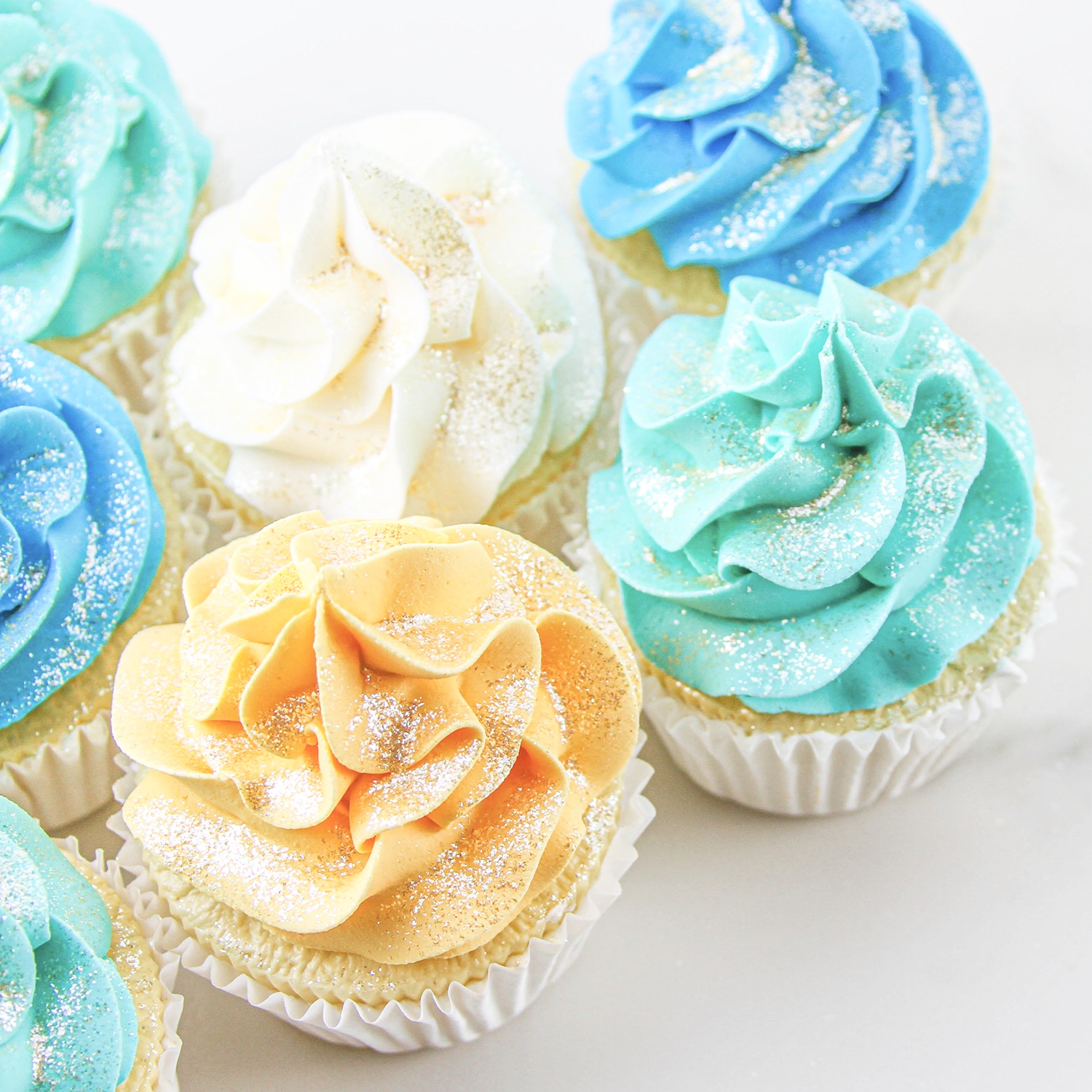 Glitter Cupcakes