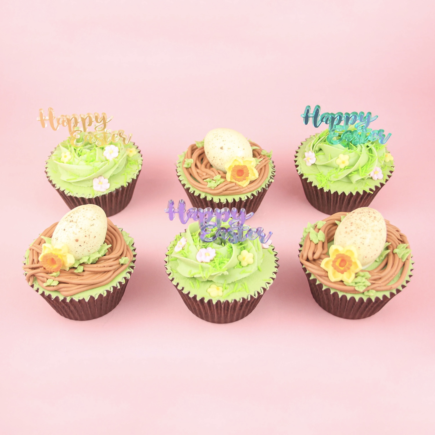 Happy Easter Cupcake Set