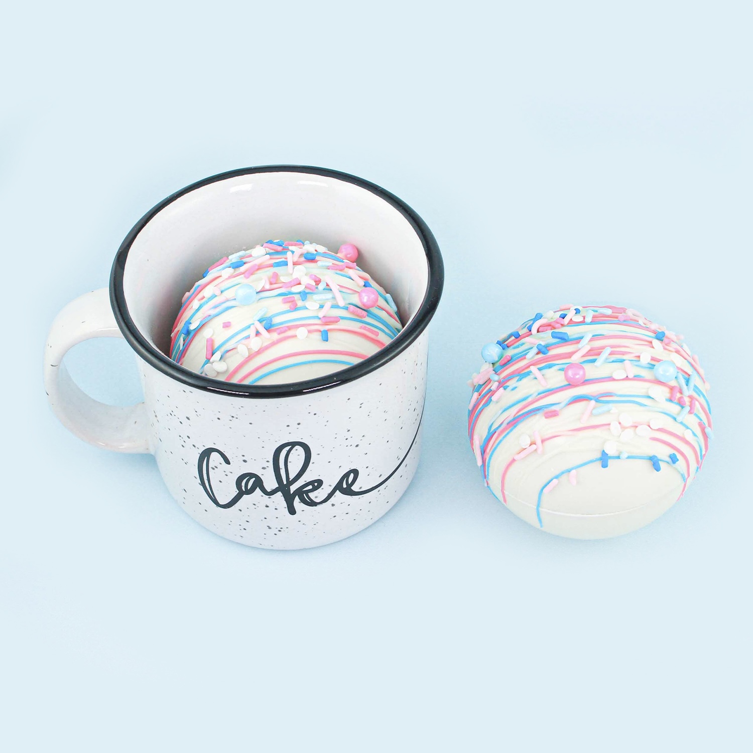 Gender Reveal Hot Cocoa Bomb