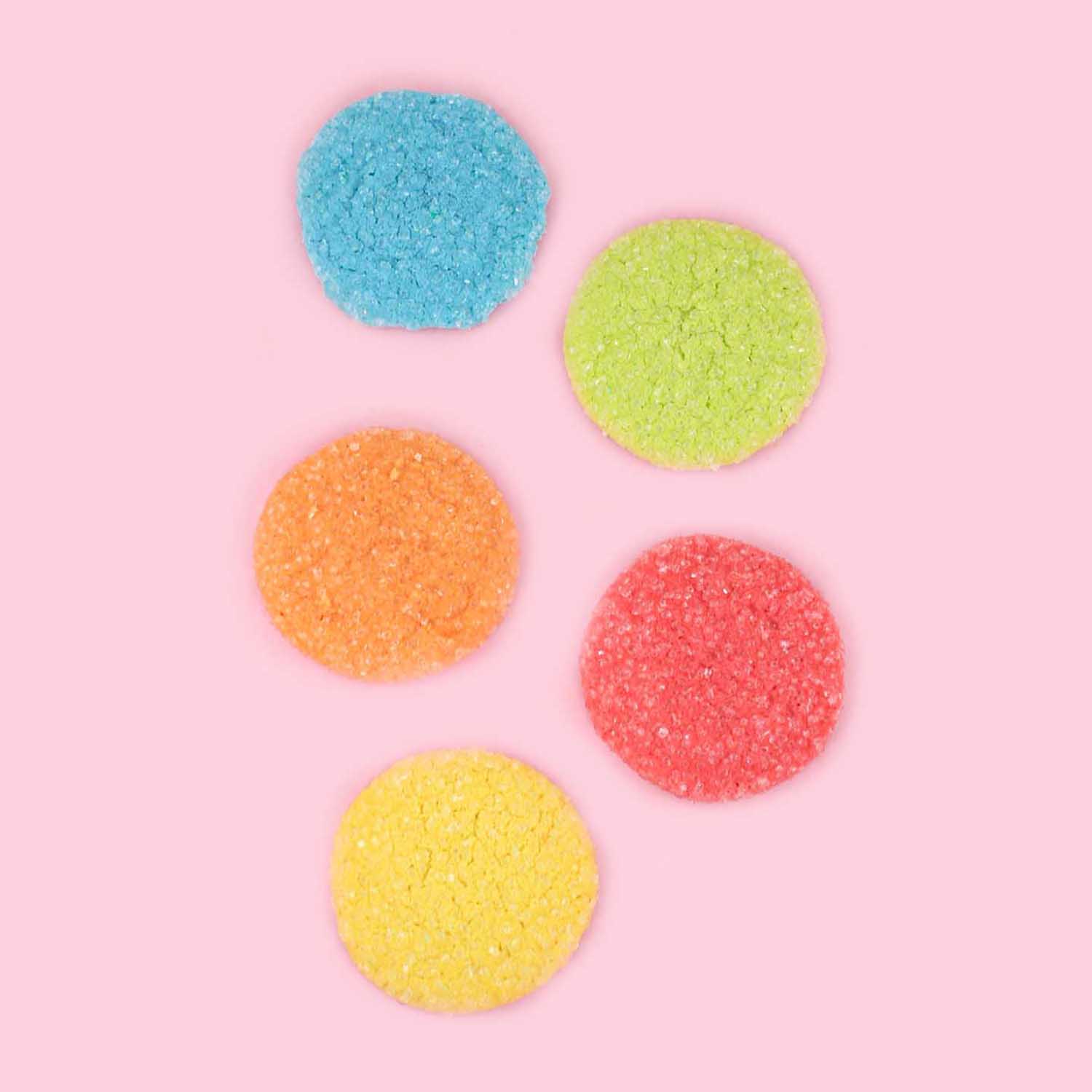 Rainbow Drop Sugar Cookies
