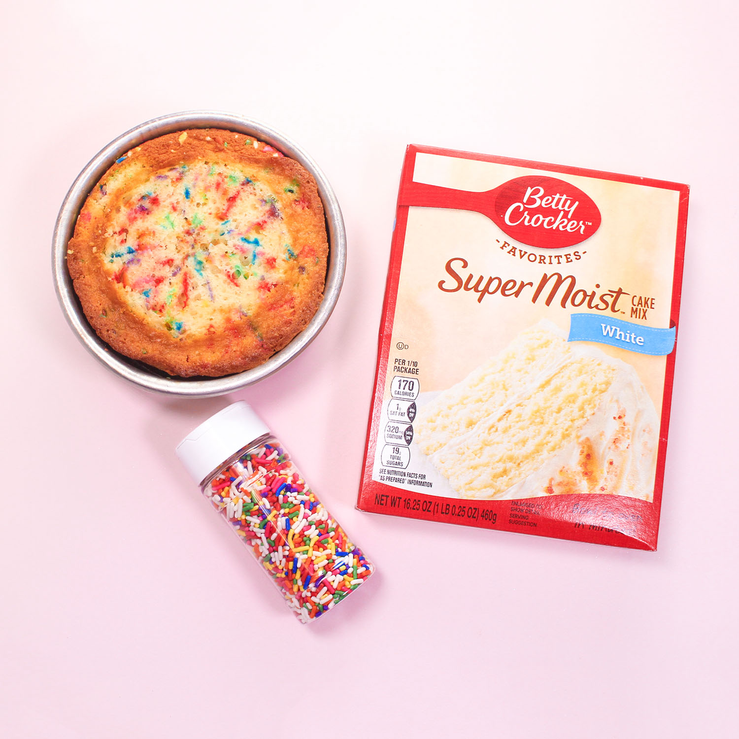 How to Make a Funfetti Cake