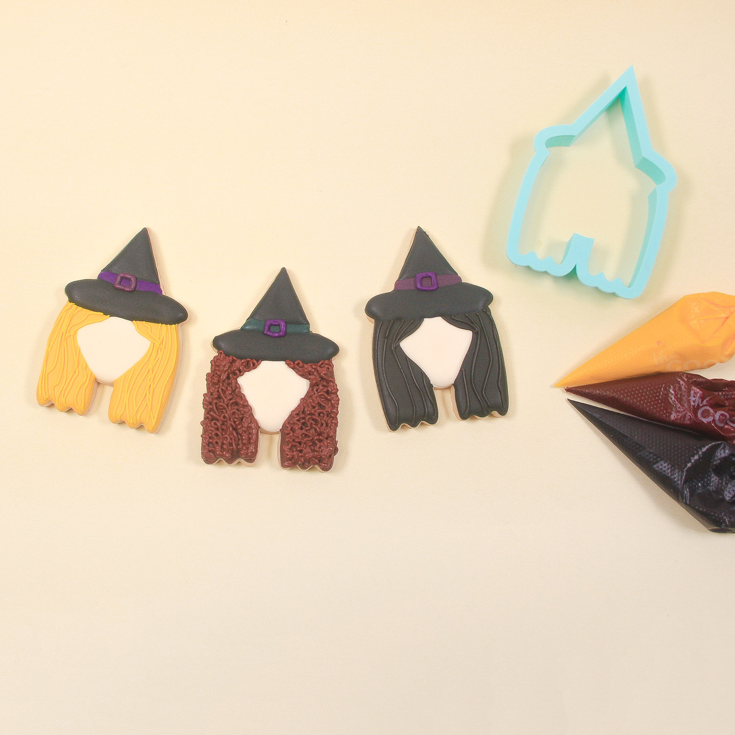 Spooky Witch Sugar Cookies