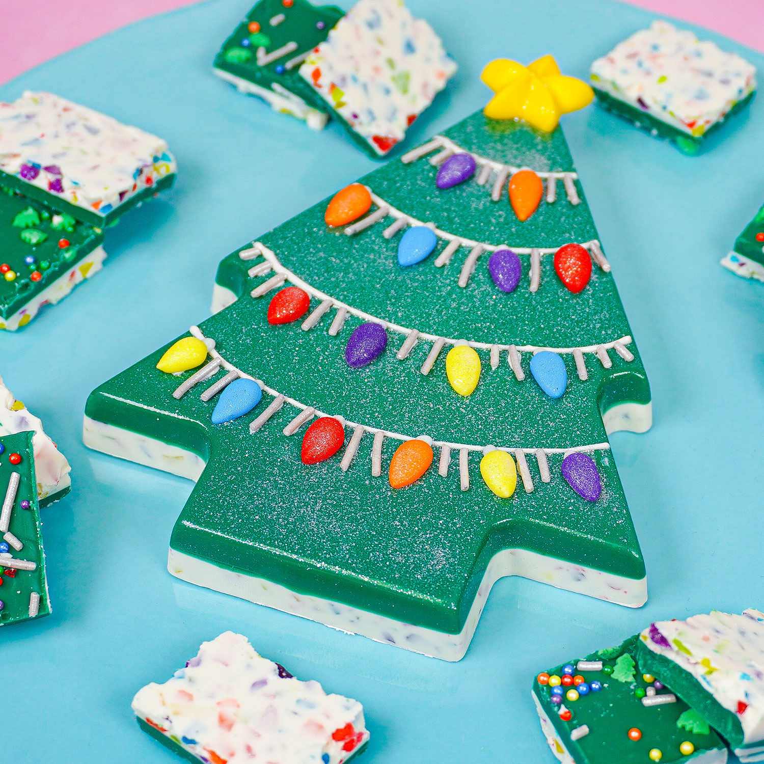 Orange Cinnamon Christmas Bark