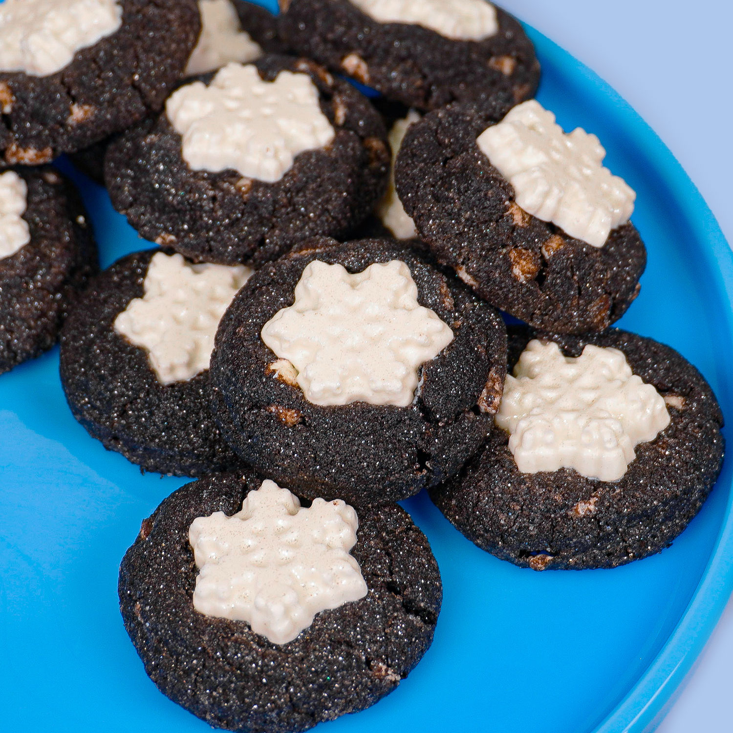 Marshmallow Hot Chocolate Cookies