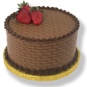 Happy Birthday Chocolate Cake