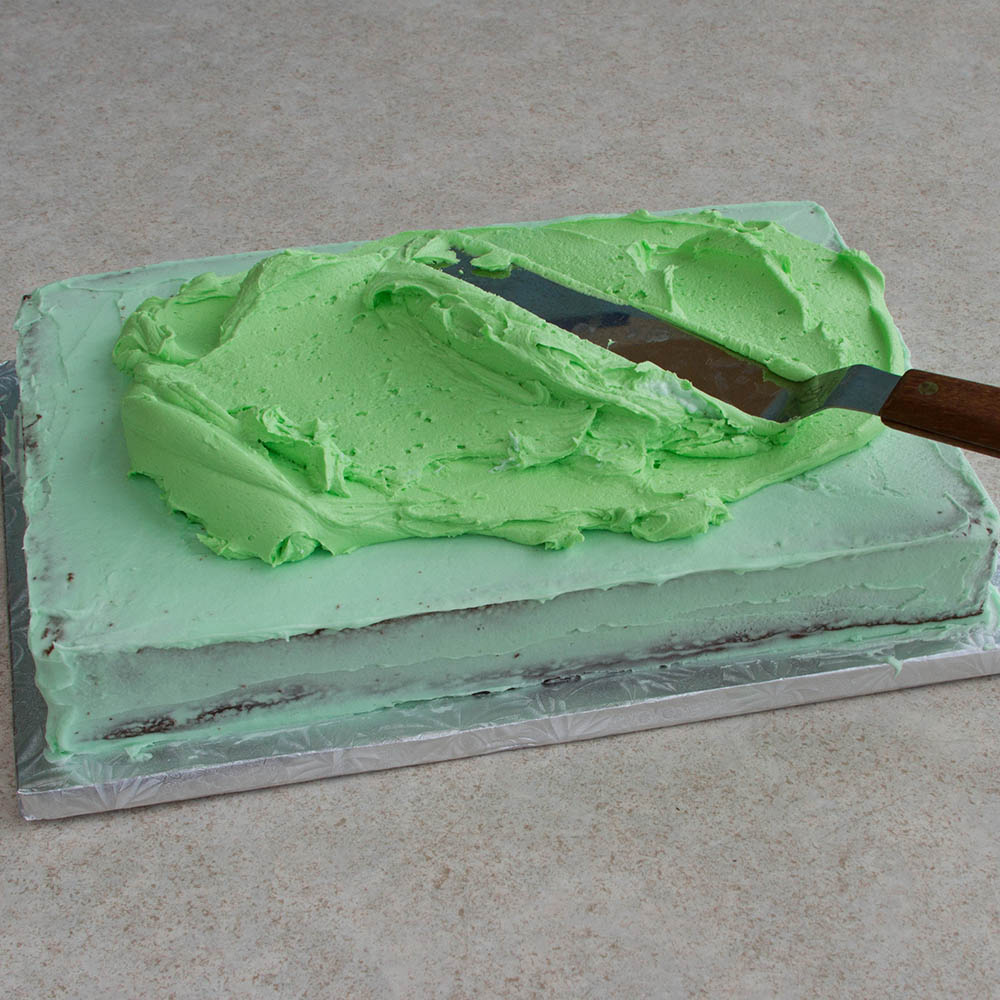 Icing a Cake Crumb Coat Method Country Kitchen SweetArt Cake, Candy