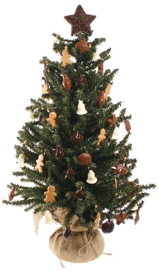 Chocolate Ornaments for Christmas Tree