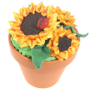 Sunflower Cupcake