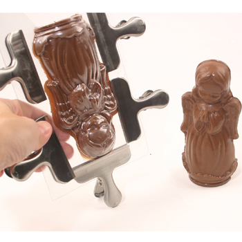 3-D Solid Chocolate Candies