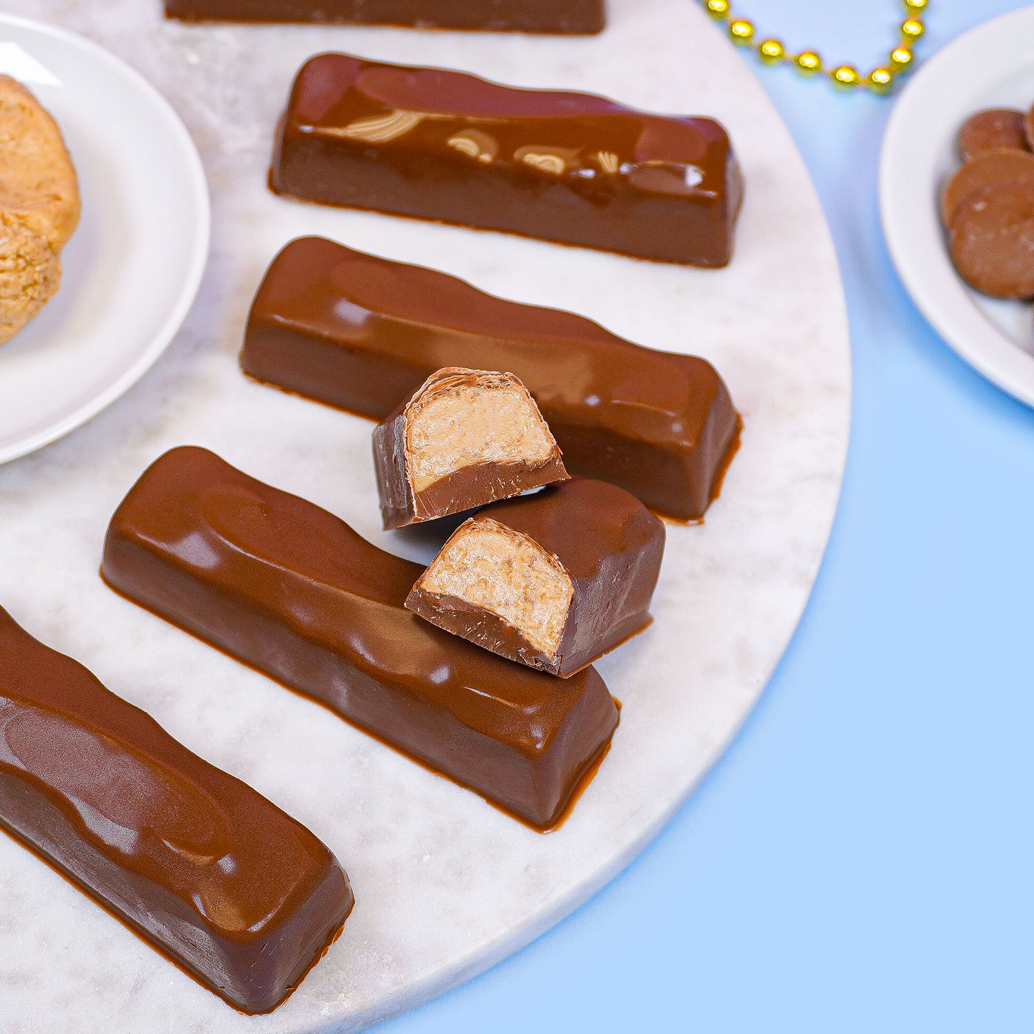 Nougat Candy Bars | Homemade Three Muskateers