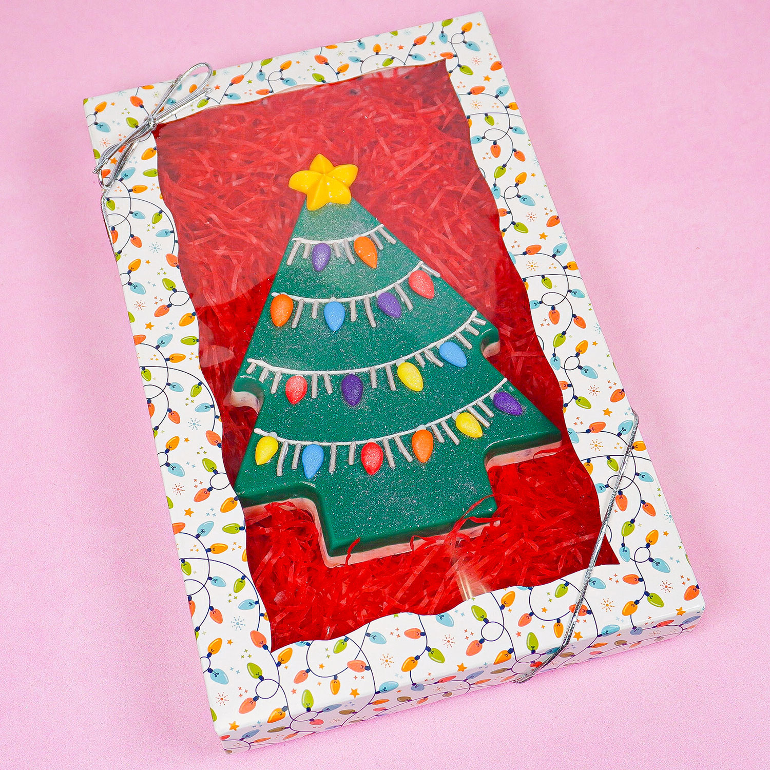 orange cinnamon christmas bark in box