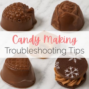 five example candies that our troubleshooting guide will help