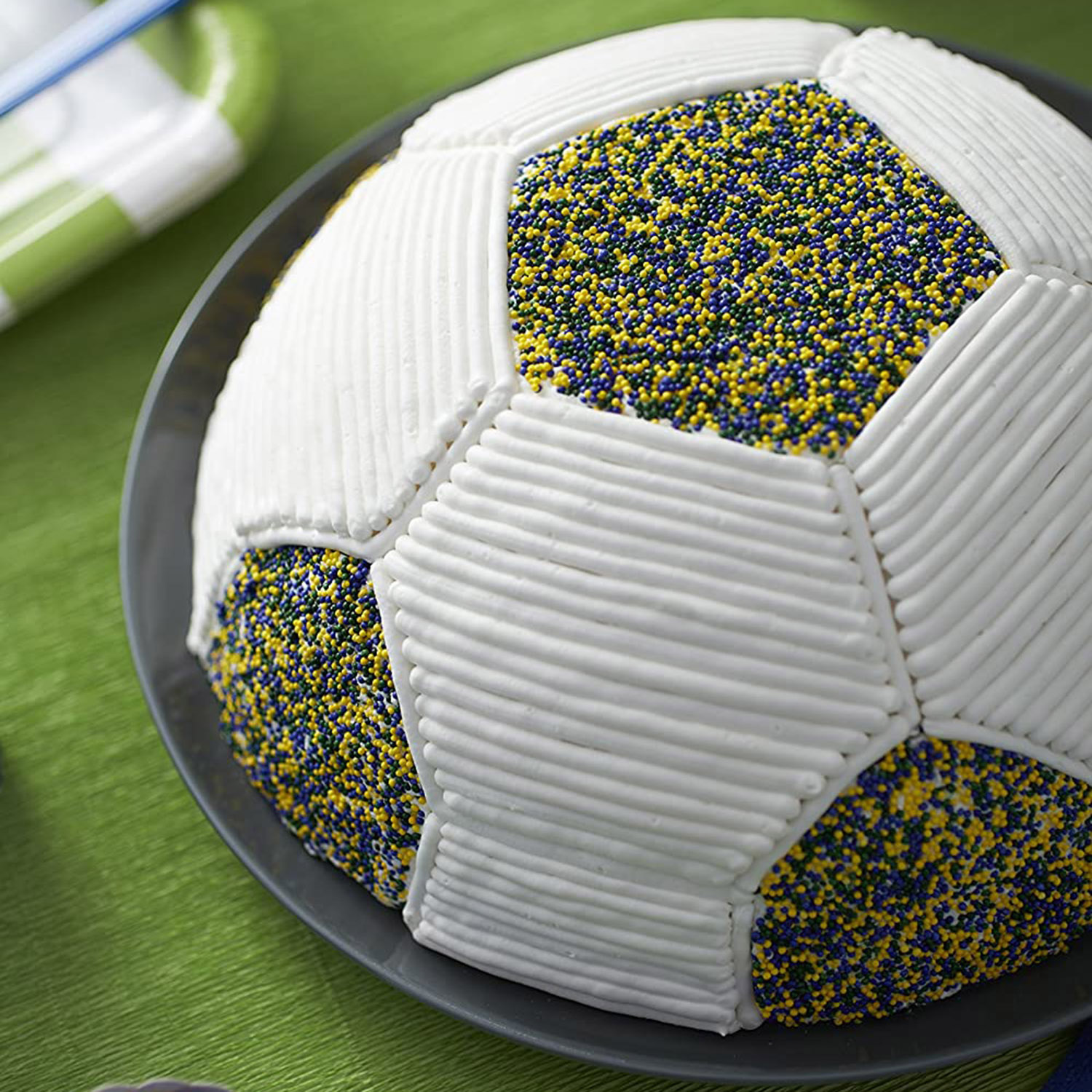 wilton soccer ball pan