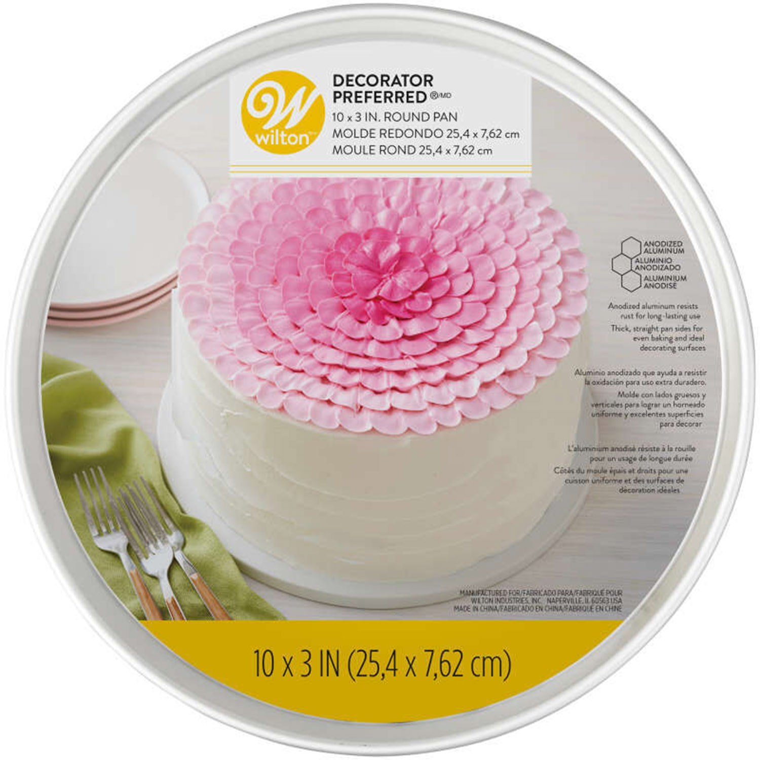 Wilton Springform Cake Pan Round 6x3