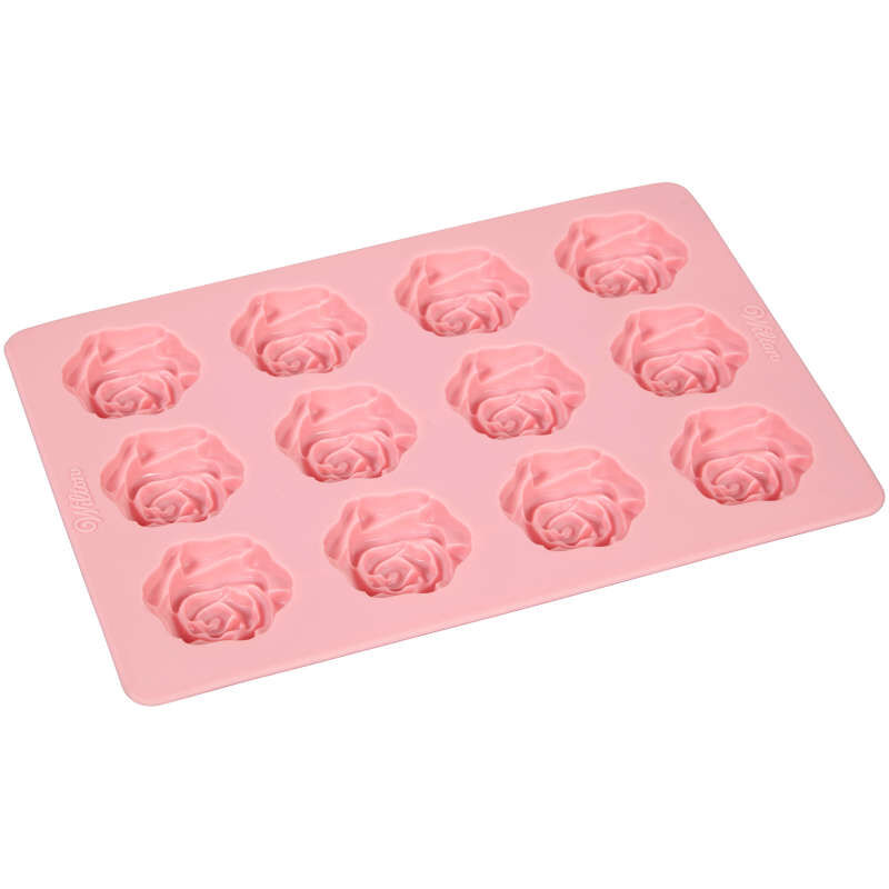 Wilton 2115-8516 Rose Silicone Candy Mold