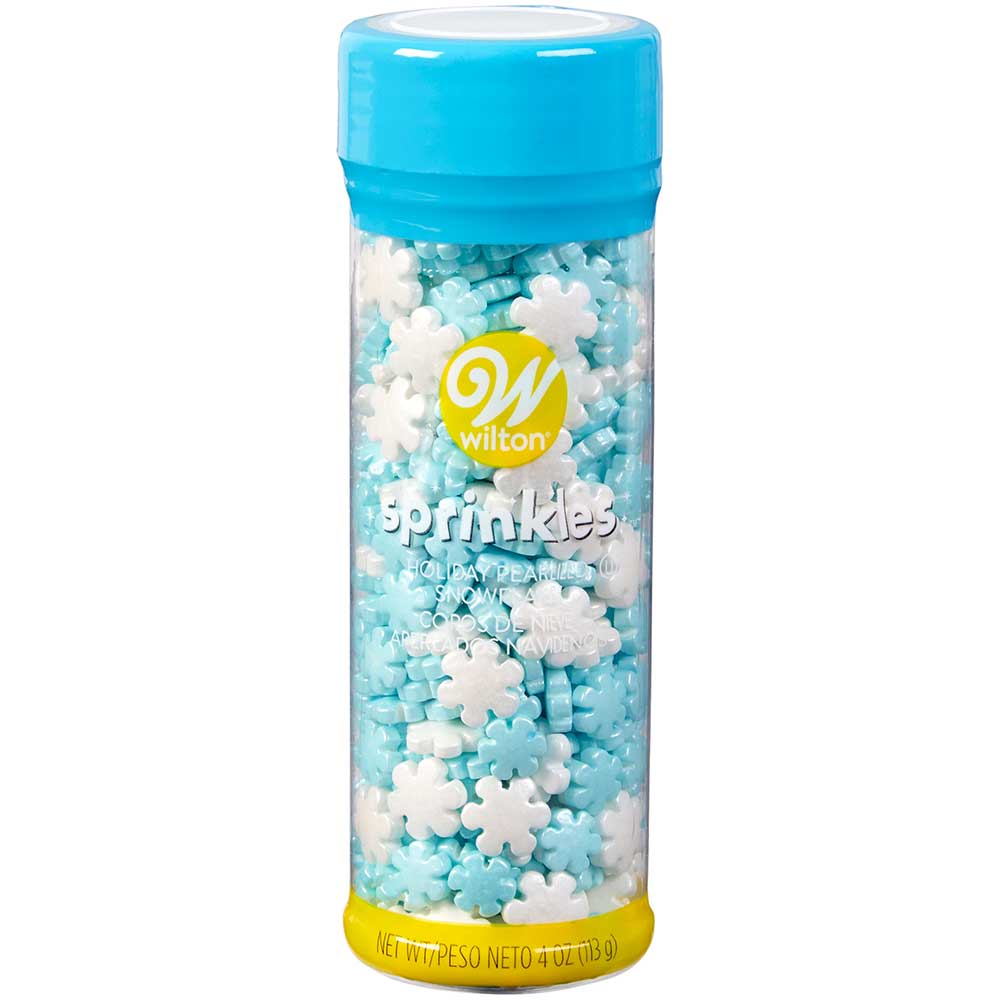 White Snowflake Sprinkles