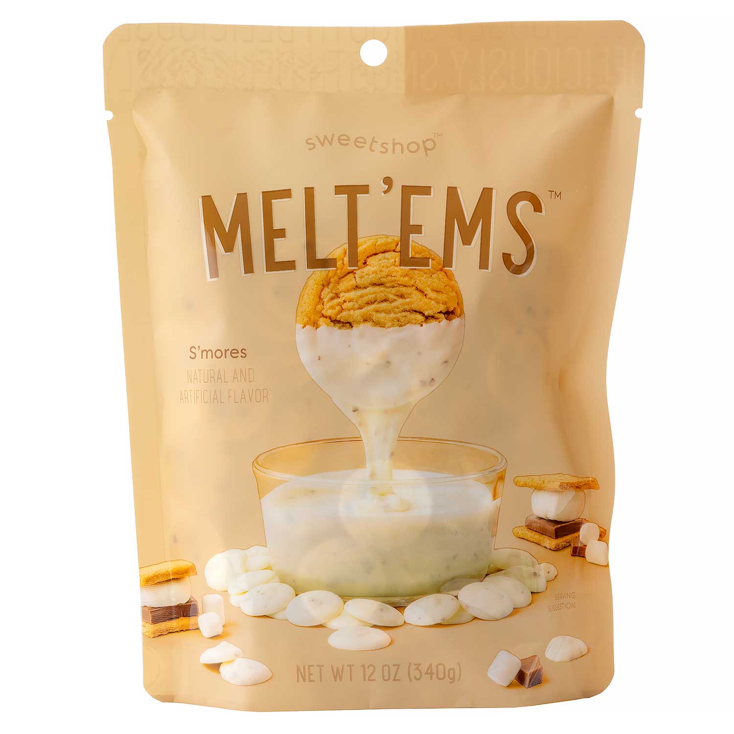 Melt ems Chocolate Wafers - S More