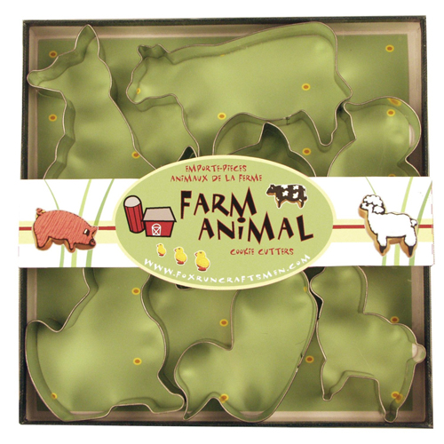 Farm Animal Mini Cookie Cutter Set – KreativeBaking