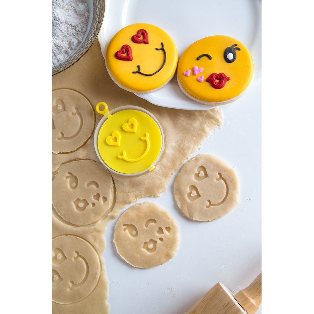 Happy Faces Silicone Chocolate Candy Mold