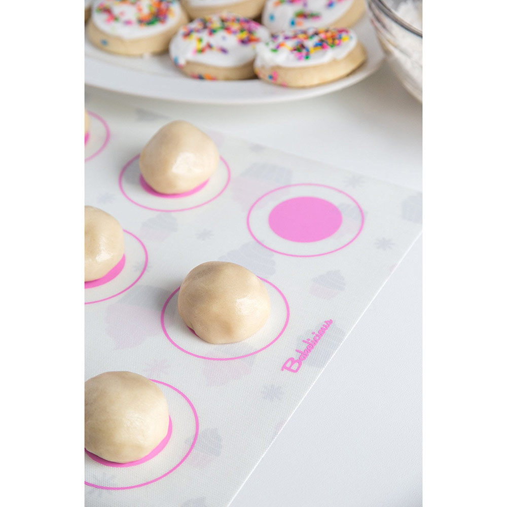 2Sided Cookie Silicone Baking Mat FR73915 Country Kitchen SweetArt