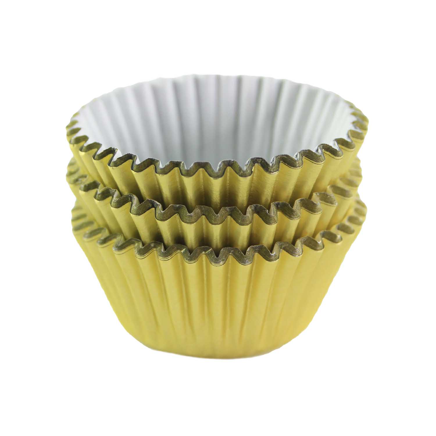 Gold Foil Mini Cupcake Liners Country Kitchen SweetArt
