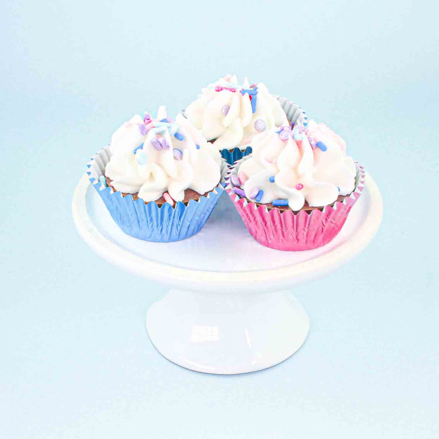 Mini Cupcake Liners, Pastel