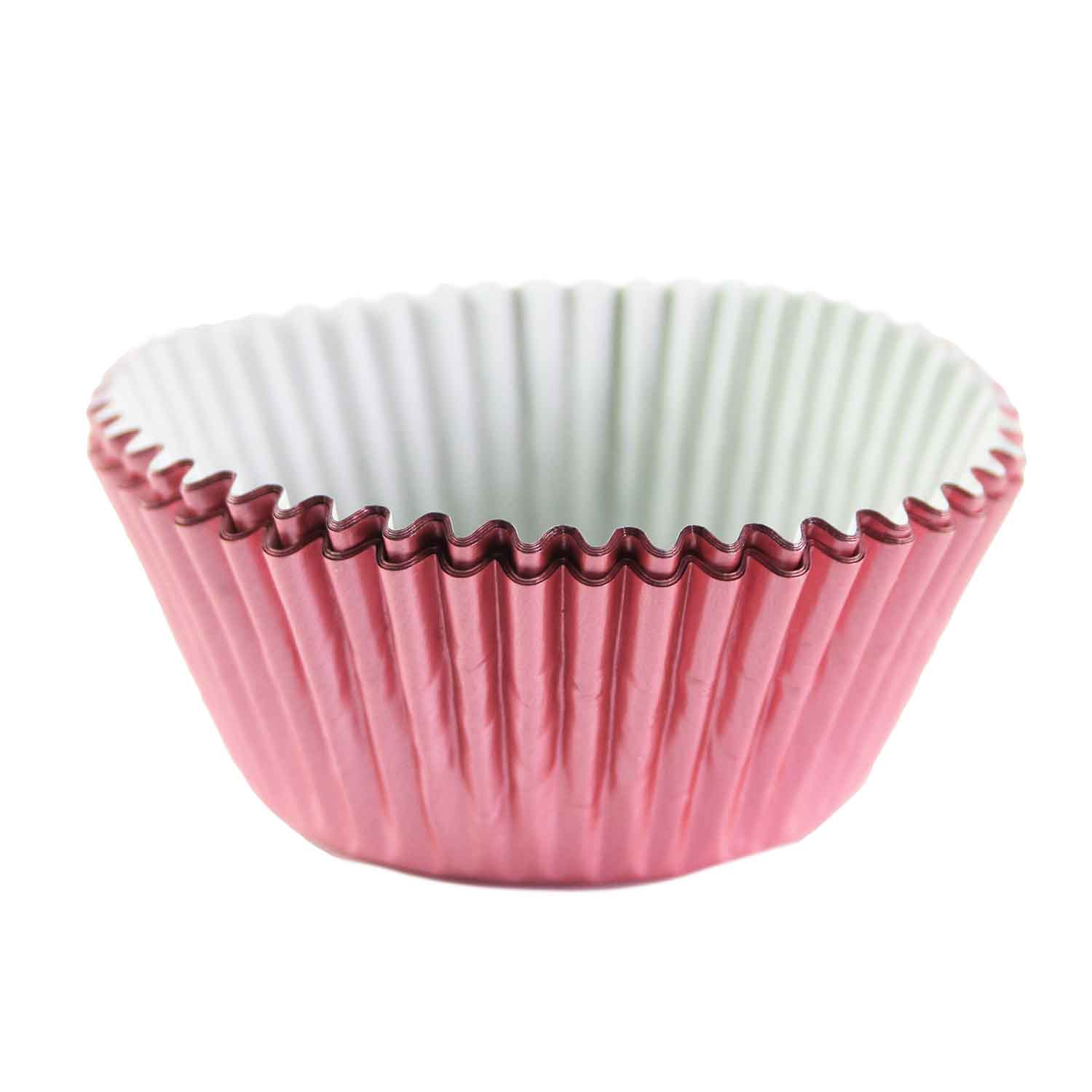 LIGHT PINK FOIL Cupcake Liners 