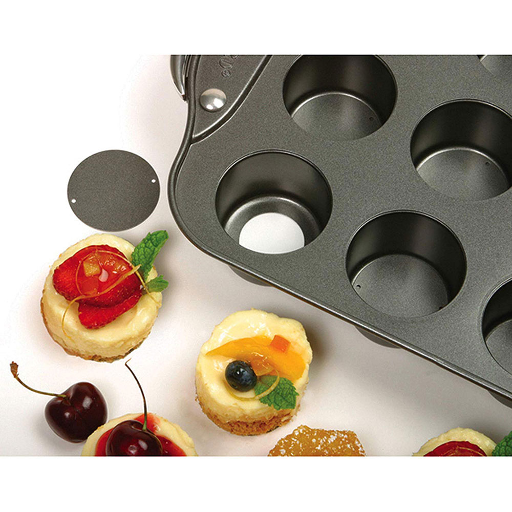 Cheesecake Pan Mini 12 Cavity 1 1/2 Deep