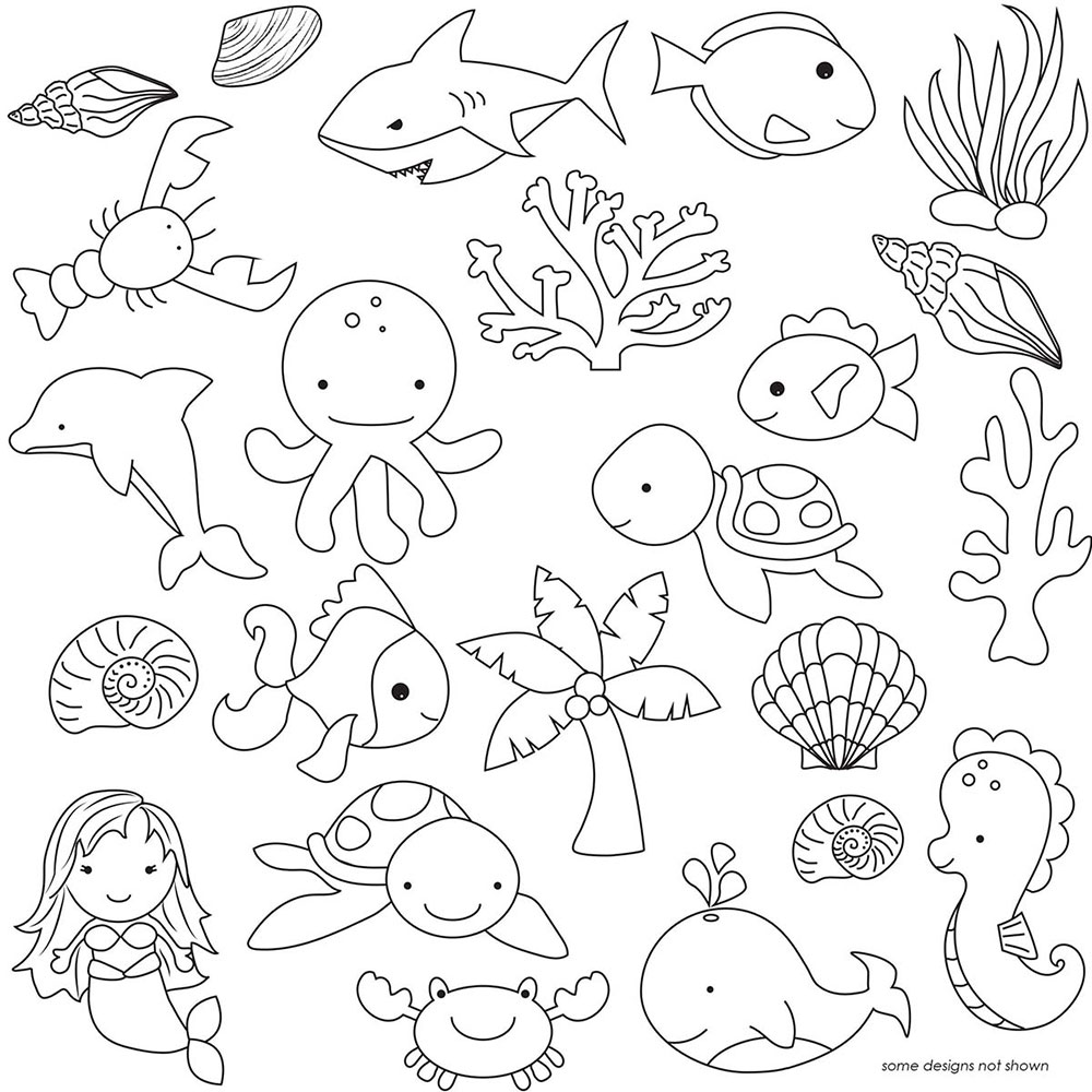 Under the Sea Pattern Sheets by Autumn Carpenter - CKSA