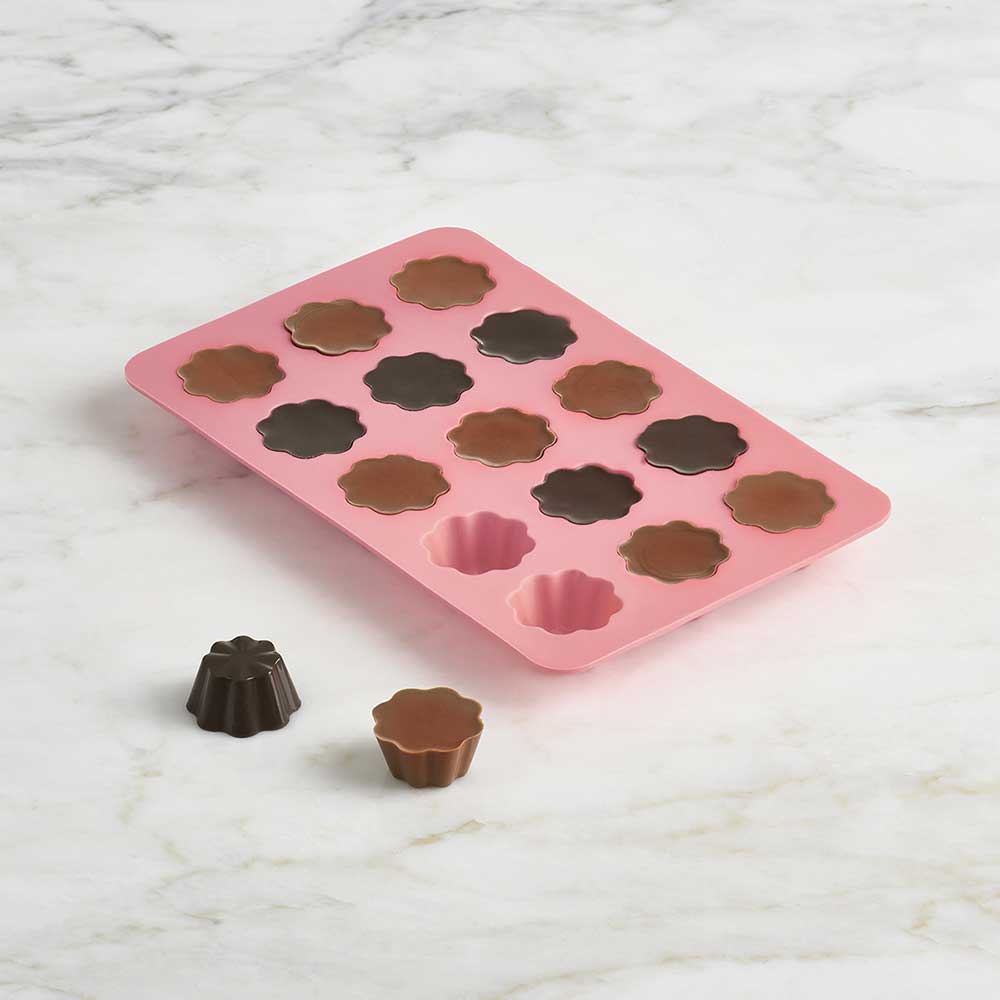 Flower Silicone Chocolate Candy Mold Country Kitchen SweetArt